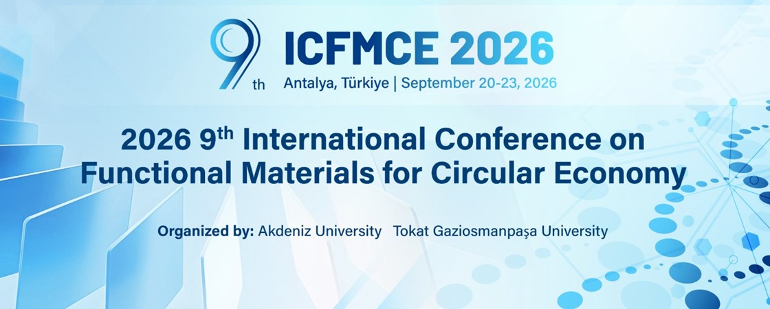 9th International Conference on Functional Materials for Circular Economy (ICFMCE 2026)